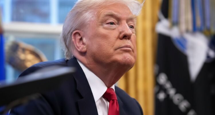 Donald Trump announcing the Gaza Board of Peace to oversee phase two of the US-backed peace plan